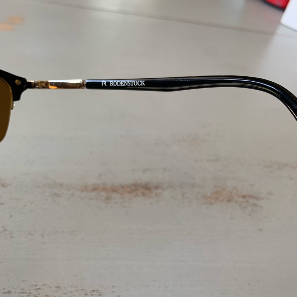 Rodenstock R1327 rectangular ‘Clubmaster’ sunglasses - Picture 9 of 11